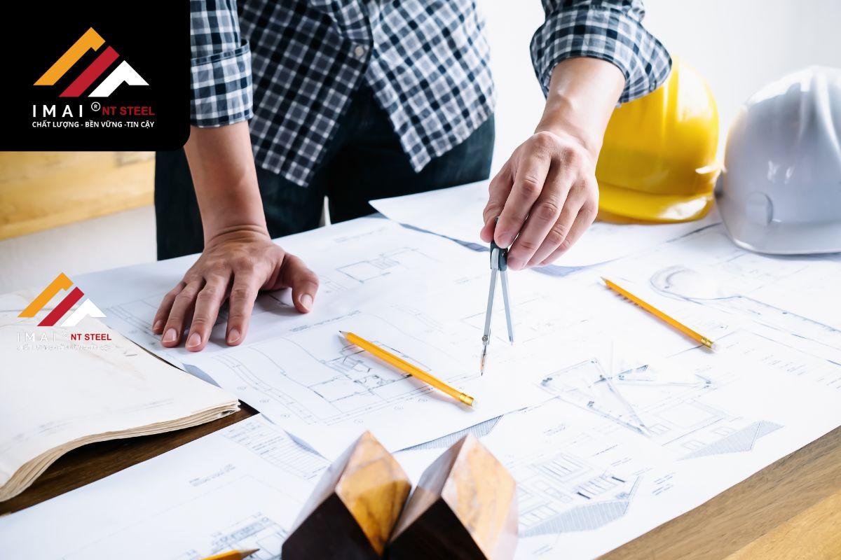 Bản vẽ thiết kế chi tiết nhà xưởng mái vòm