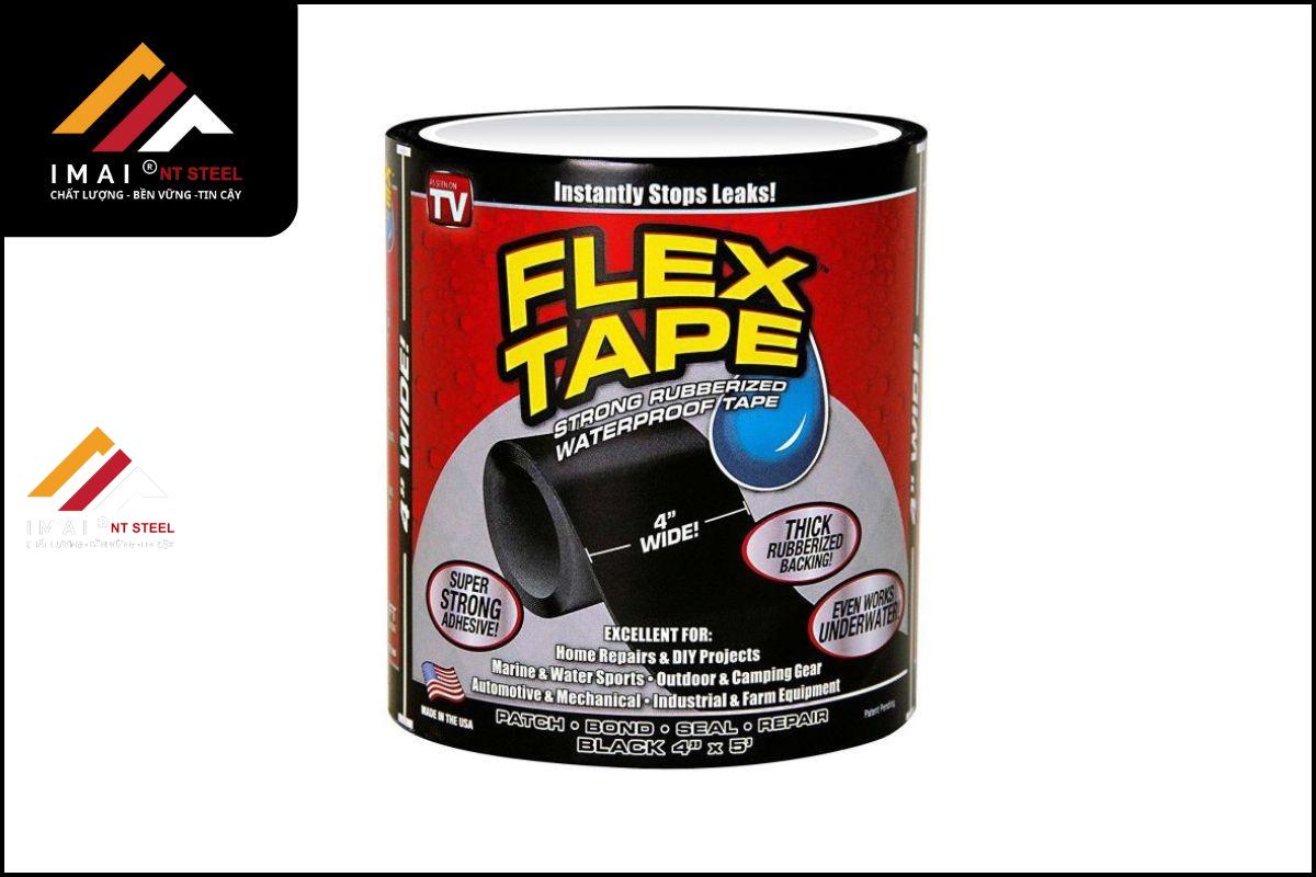 Băng keo chống dột đa năng mái nhà, mái tôn Flex Tape