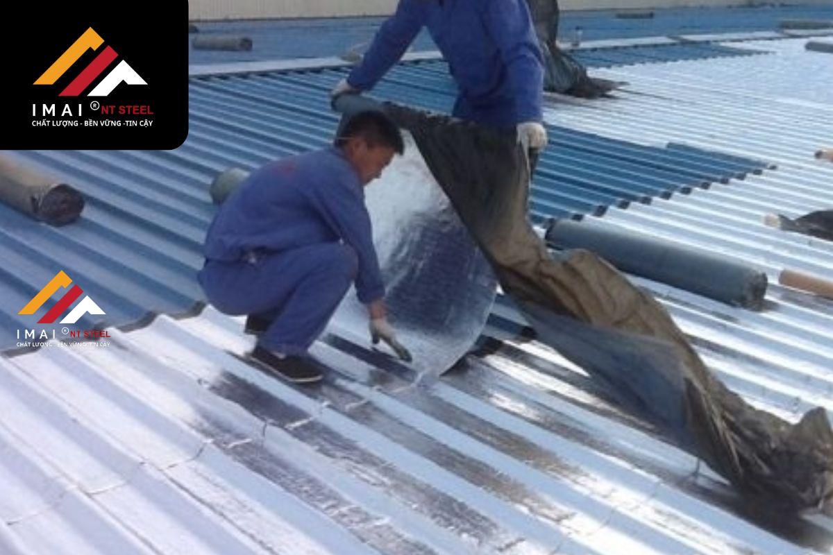 giấy dầu chống thấm mái tôn