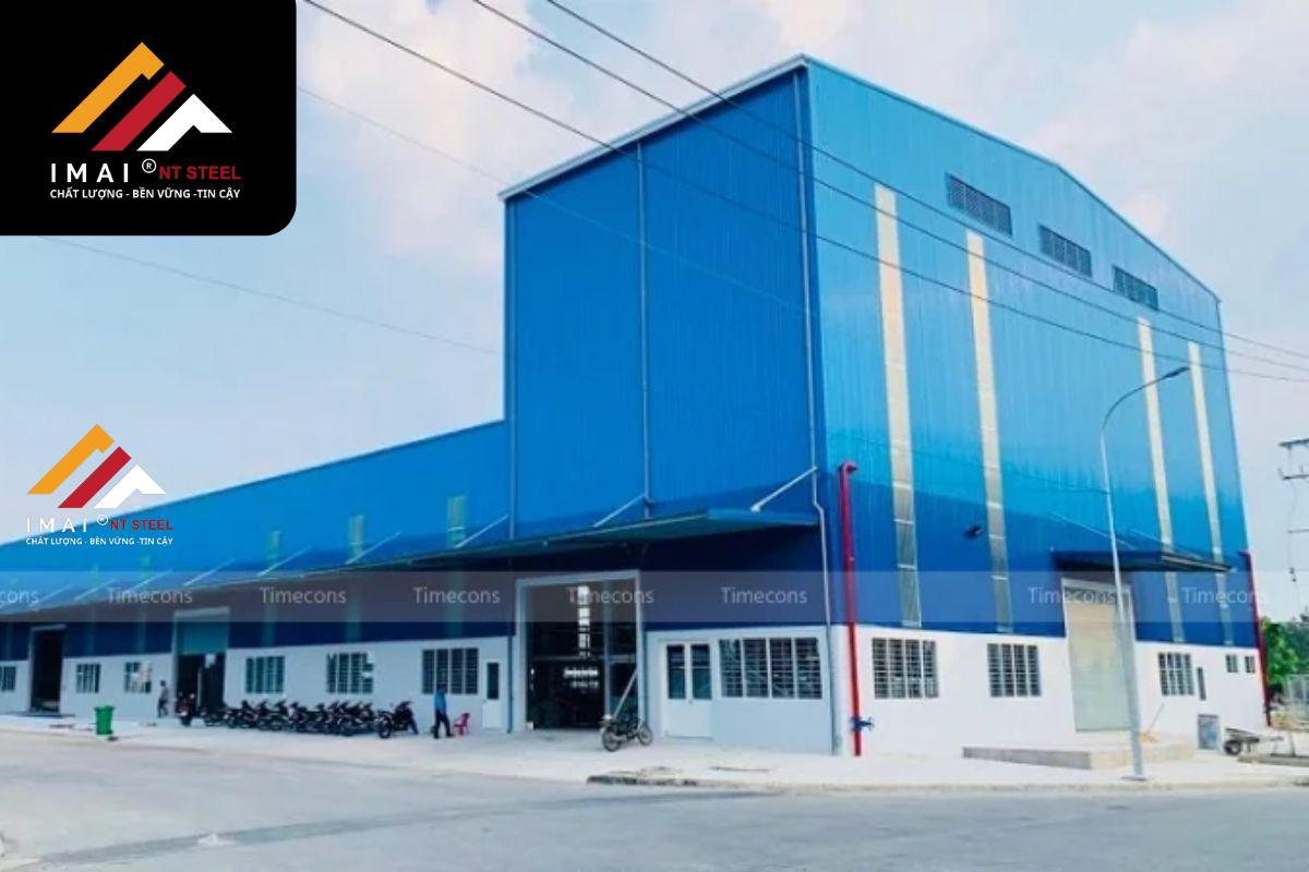 mẫu mái nhà xưởng công nghiệp đẹp, ấn tượng nhất