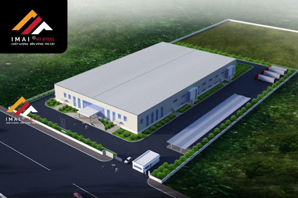 Mái bằng nhà xưởng công nghiệp