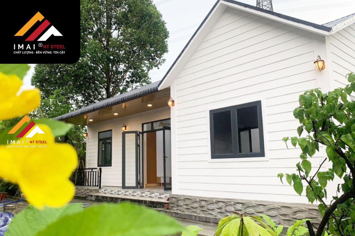 mẫu nhà tiền chế bằng tôn đẹp, được ưa chuộng nhất
