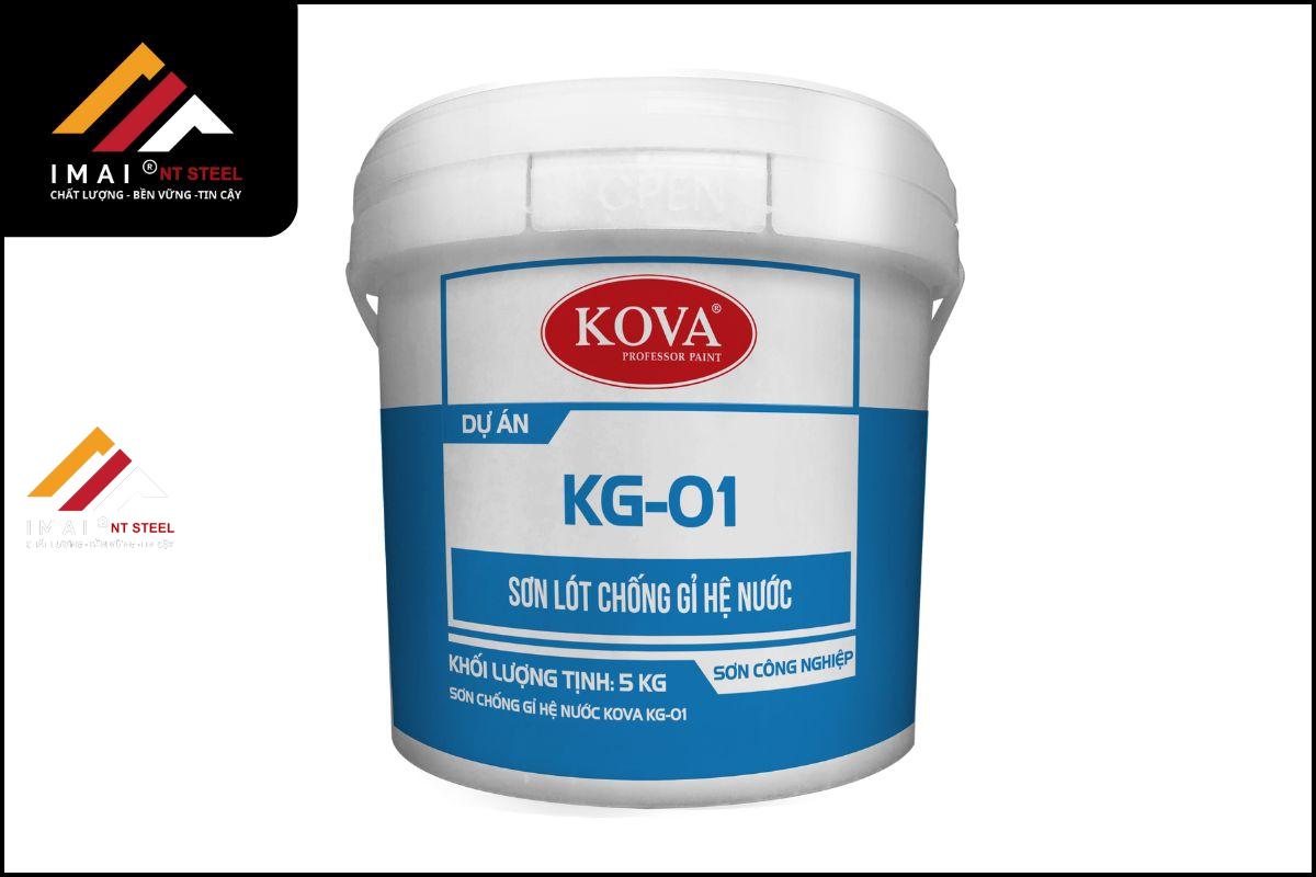 Sơn lót chống rỉ hệ nước KOVA KG-01