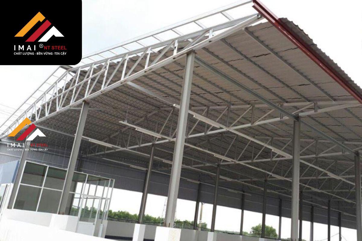 Độ dốc mái tôn nhà xưởng là gì?