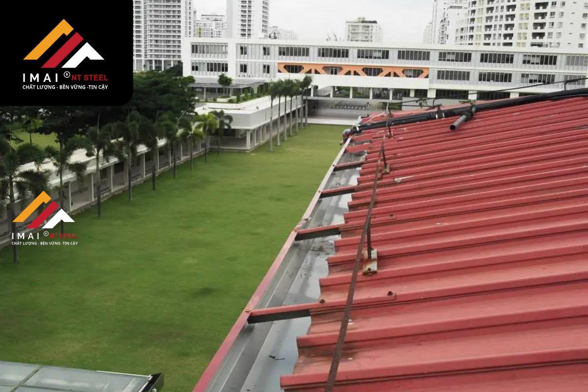 Cấu tạo chi tiết mái nhà xưởng A-Z hệ thống thoát nước mái