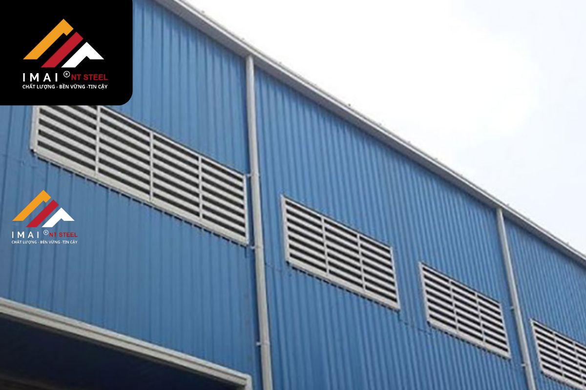 Làm mát nhà xưởng bằng hệ thống thông gió tự nhiên