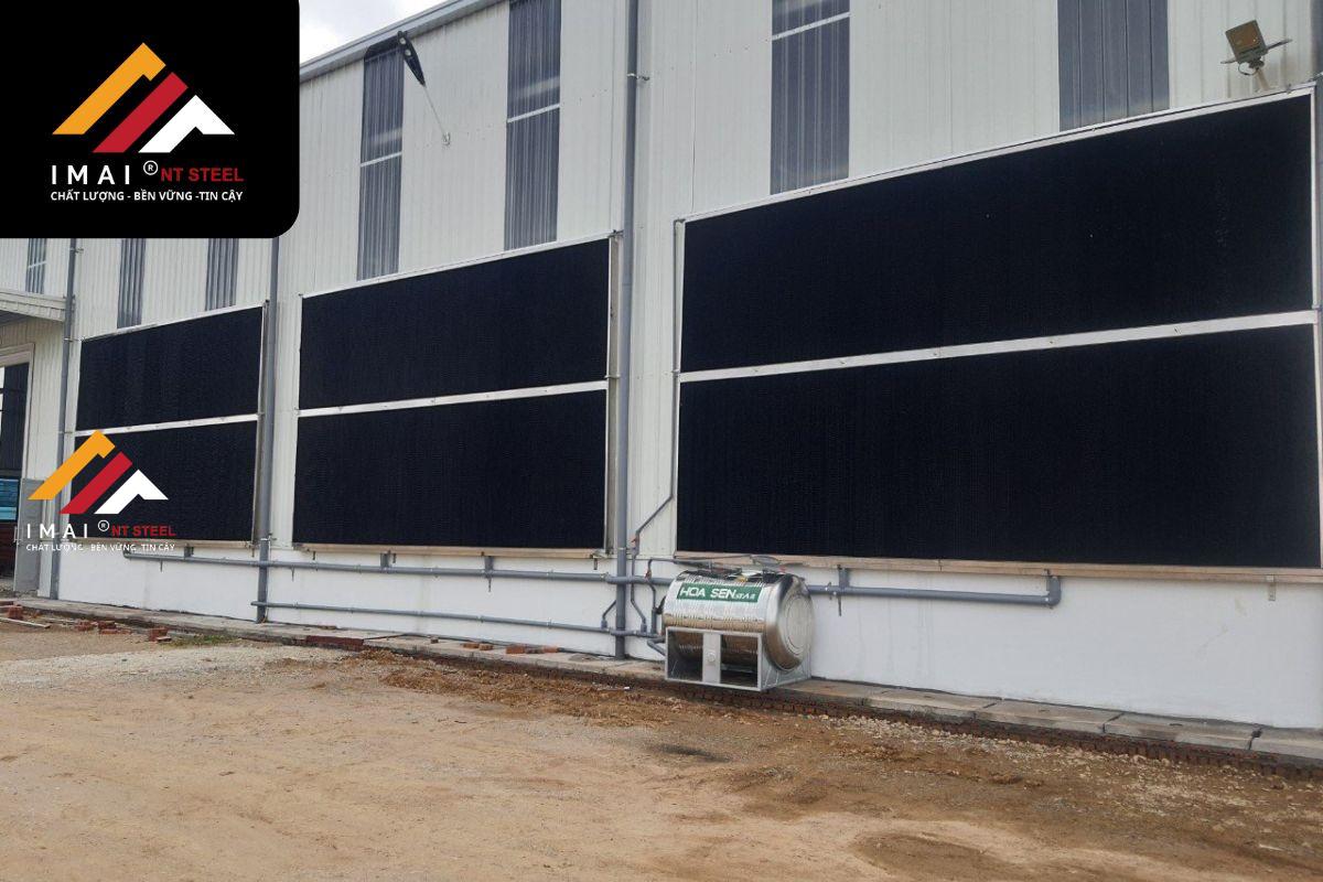 Giải pháp thông gió nhà xưởng bằng hệ thống Cooling Pad