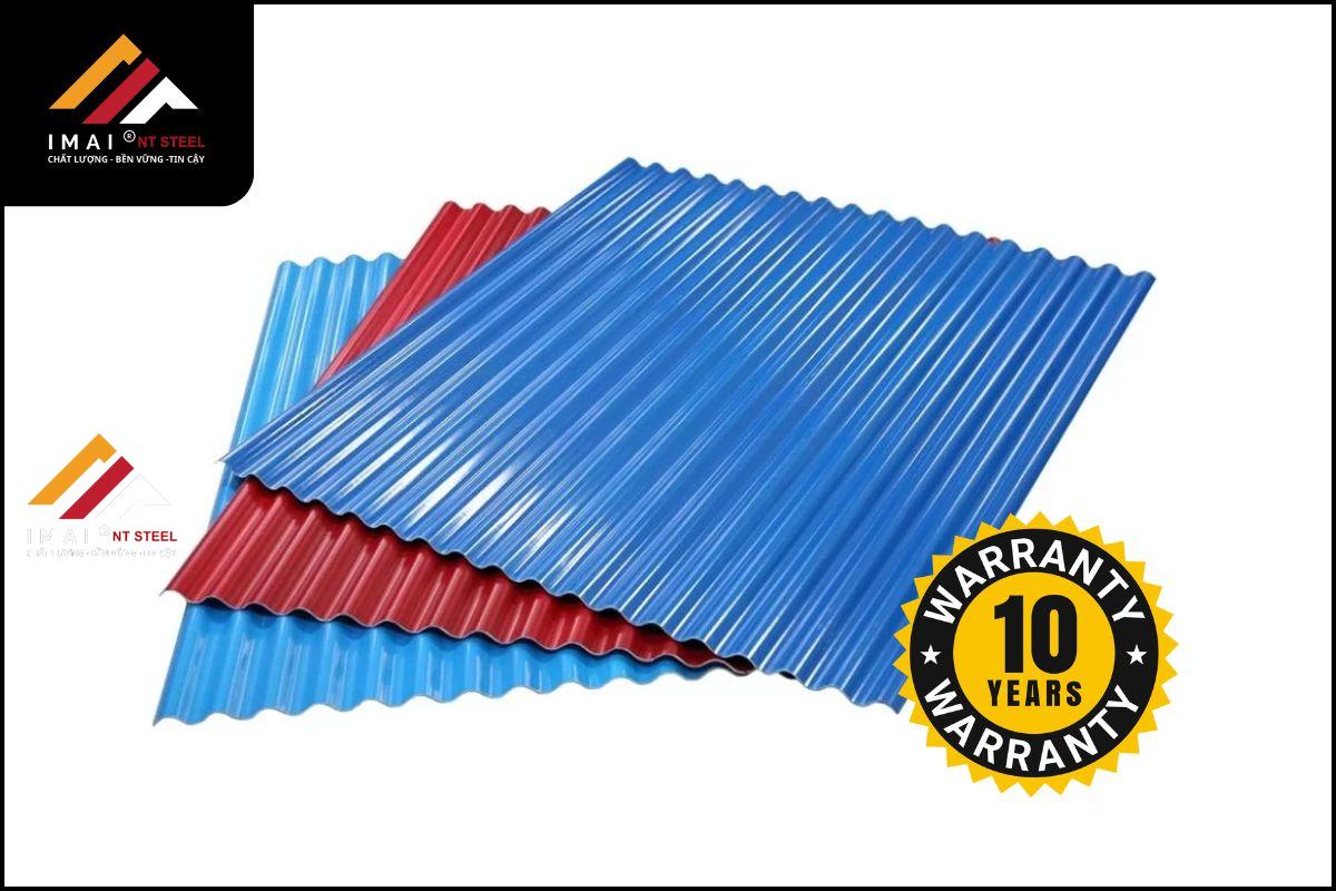 Các hãng làm mái tôn bảo hành 10 năm, nơi mua uy tín