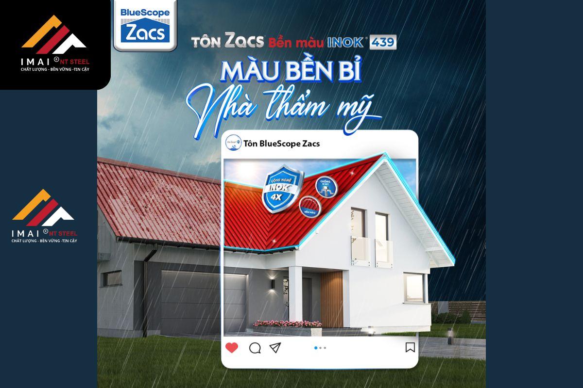 Tôn Zacs®+ Bền Màu INOK® 439