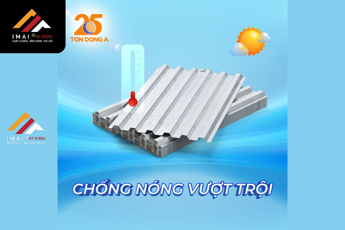 Tôn Đông Á – Chất lượng cao, giá thành hợp lý