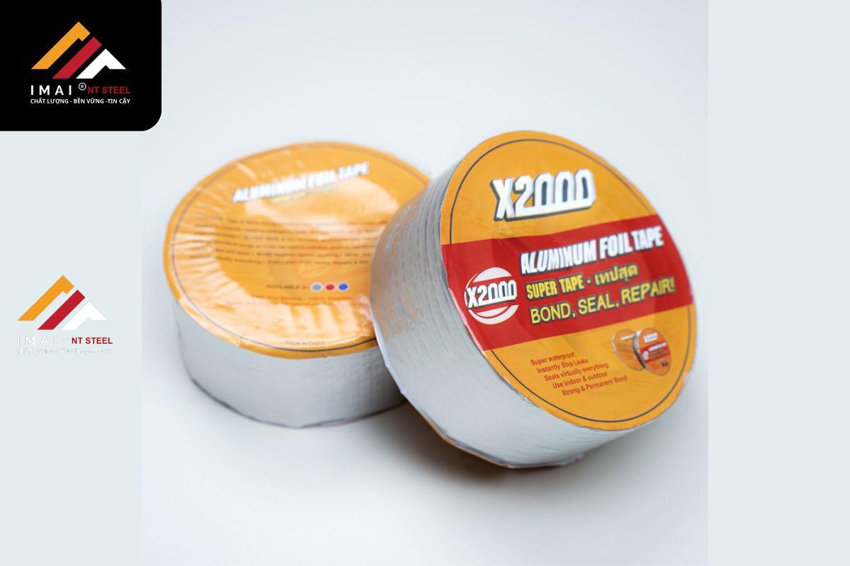 băng keo chống thấm chống dột mái tôn được nhiều chủ đầu tư tin dùng hiện nay x2000
